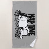 Rock-T-Shirts | Snoopy Nickerchen Time Strandtuch (Vorderseite)