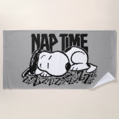 Rock-T-Shirts | Snoopy Nickerchen Time Strandtuch (Vorderseite)