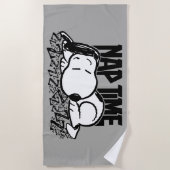 Rock-T-Shirts | Snoopy Nickerchen Time Strandtuch (Vorderseite)