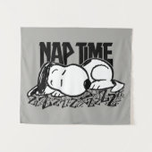 Rock-T-Shirts | Snoopy Nickerchen Time Wandteppich (Vorderseite (Horizontal))