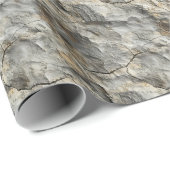 Rock Texture Wrapping Paper Roll Geschenkpapier (Rolleneckpunkt)