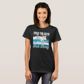 Rock the Dock  Dock Diving  Dog Lover T-Shirt (Vorne ganz)