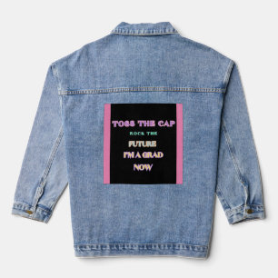 "Rock the Future Abschluss Denim Jacket" Jeansjacke