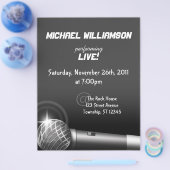 Rock the Mic ~ Gig oder Venedig Flyer (Einzeln)