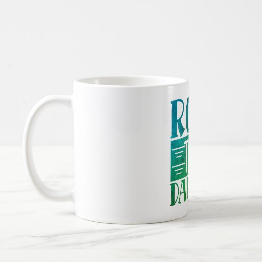 Rock the Papa Bod Kaffeetasse (Links)