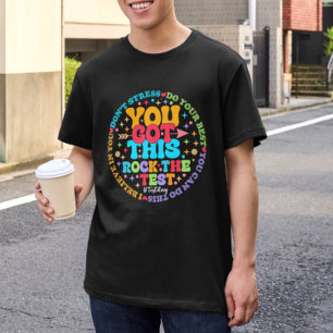 Rock The Test Lehrer-Testtag Du Schaffst Das T-Shirt