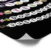 Rock The Test Test Day Friendship Bracelets Testin Poster (Ecke)