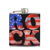 rock the USA Flachmann (Vorderseite)