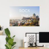 Rock the world! poster (Heimbüro)