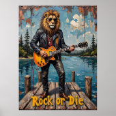 Rock 'Til the Roar: Lion am See Poster (Vorne)