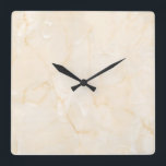 Rock Tile Marble Quadratische Wanduhr<br><div class="desc">Rock Tile Marble Square Wall Clock</div>