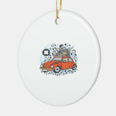 Rock Tour Keramik Ornament (Links)