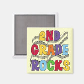 Rock-Tshirts und Geschenke der zweiten Klasse von  Magnet (Vorderseite/Rückseite)