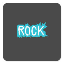 Rock Typografie