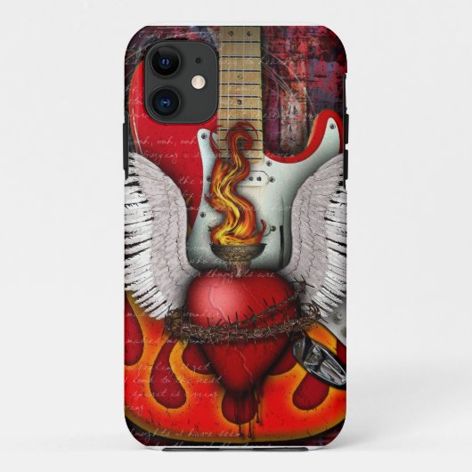 Rock-u. Rollenreligion Case-Mate iPhone Hülle (Rückseite)