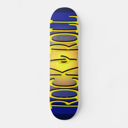 Rock u. rollt Skateboard 2 (Vorderseite)