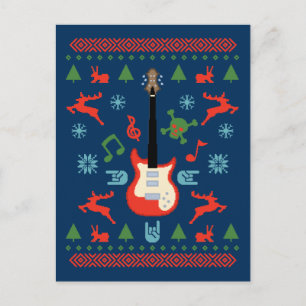 Rock Ugly Sweater T-Shirts Postkarte