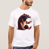 Rock und Mole T-Shirt (Vorderseite)