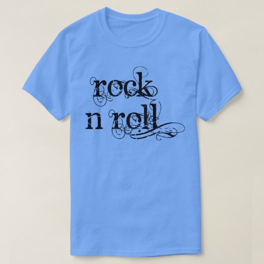 Rock und Roll Bio T-Shirt (Design vorne)