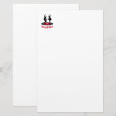 Rock und Roll Briefpapier (Vorne/Hinten)