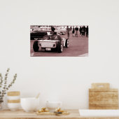 Rock- und Roll-Hotrodders Poster (Küche)