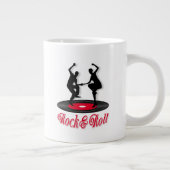 Rock und Roll Jumbo-Tasse (Rechts)