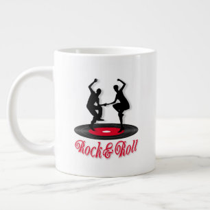 Rock und Roll Jumbo-Tasse