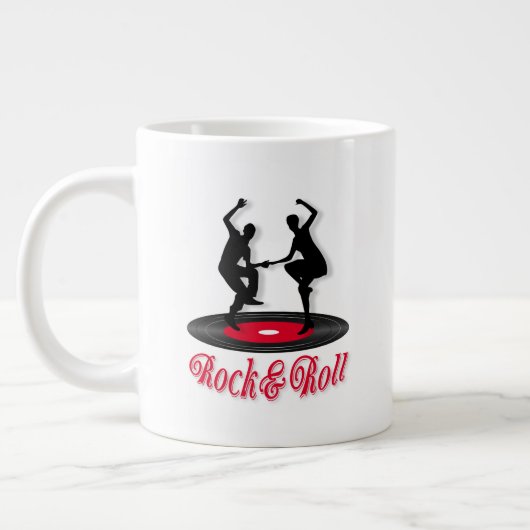 Rock und Roll Jumbo-Tasse (Links)