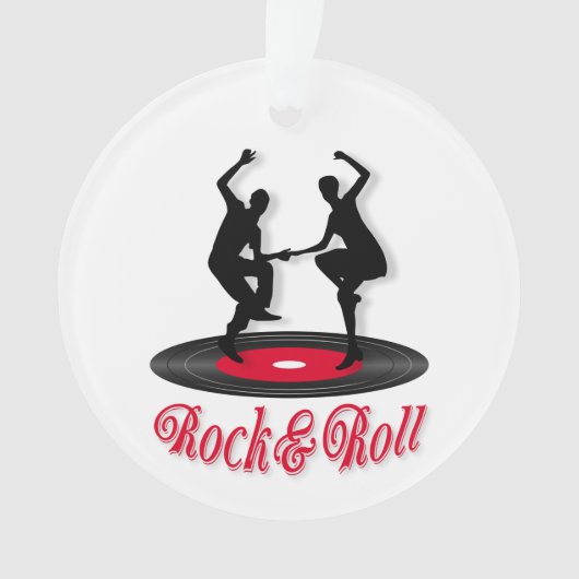 Rock und Roll Ornament (Vorderseite)