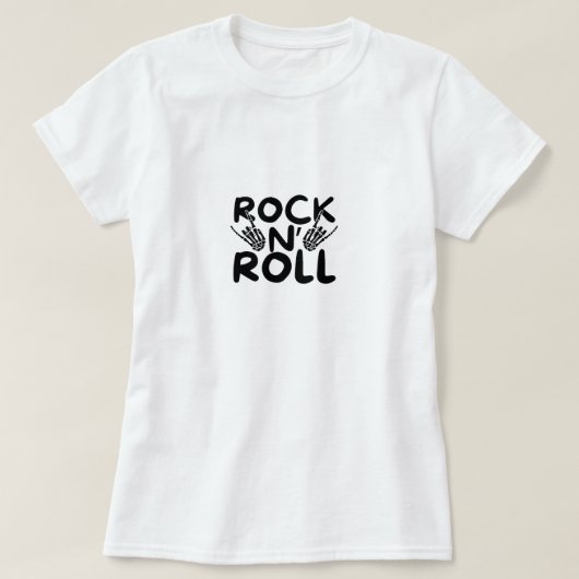 Rock und Roll T-Shirt (Design vorne)