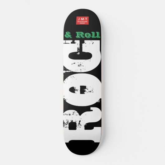 ROCK- UND ROLLSKATEBOARTEN / JMT USA SKATEBOARD (Vorderseite)
