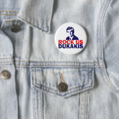 Rock Us Dukakis Button (Beispiel)