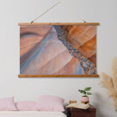 Rock Valley Staat Park Nevada Wandteppich Mit Holzrahmen (Schlafzimmer)