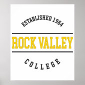 Rock Valley Uni - RVC Golden Eagles Poster (Vorne)
