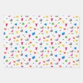 Rock Wall Climb Geburtstagsparty Geschenkpapier Set (Vorderseite 2)