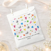 Rock Wall Climb Geburtstagsparty Geschenktütchen (Ausgeschnitten)