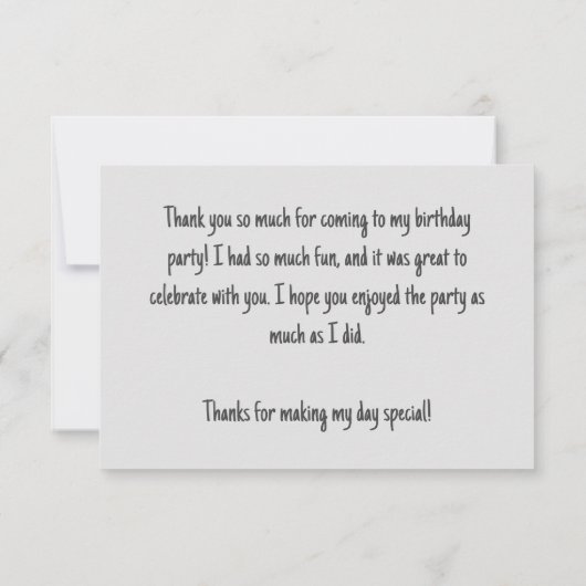 Rock Wall Climbing Danke Karte (Rückseite)