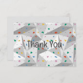 Rock Wall Climbing Danke Karte (Vorne/Hinten)