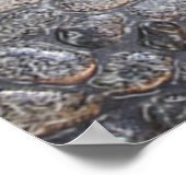 Rock Wall Poster (Ecke)
