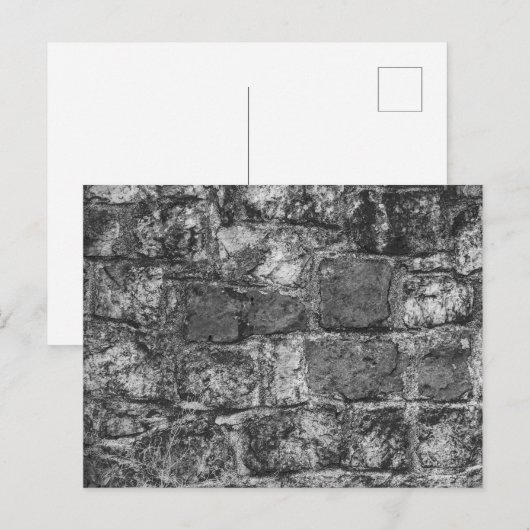 Rock Wall Postkarte (Vorne/Hinten)