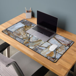 Rock Wall Realistic Texture Rockhound Photography Schreibtischunterlage