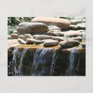 Rock Waterfall Postkarte