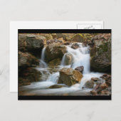 Rock Waterfall Postkarte (Vorne/Hinten)