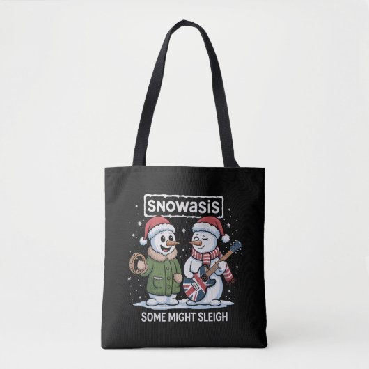 Rock Weihnachten SNOWASIS Einige könnten den Schne Tasche (Vorderseite)