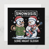 Rock Weihnachten SNOWASIS Einige mögen Schlitten f (Vorne/Hinten)