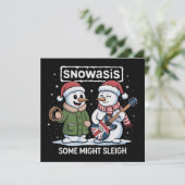 Rock Weihnachten SNOWASIS Einige mögen Schlitten f (Stehend Vorderseite)