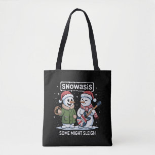 Rock Weihnachten SNOWASIS Some Might Sleigh Schnee Tasche