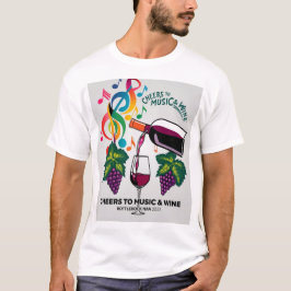 Rock & Wine Bottle Rock Festival Exklusives T-Shir T-Shirt