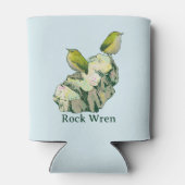 Rock Wren birds Neuseeland Dosenkühler (Rückseite)