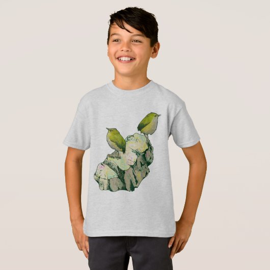 Rock Wren birds Neuseeland T-Shirt (Vorne ganz)